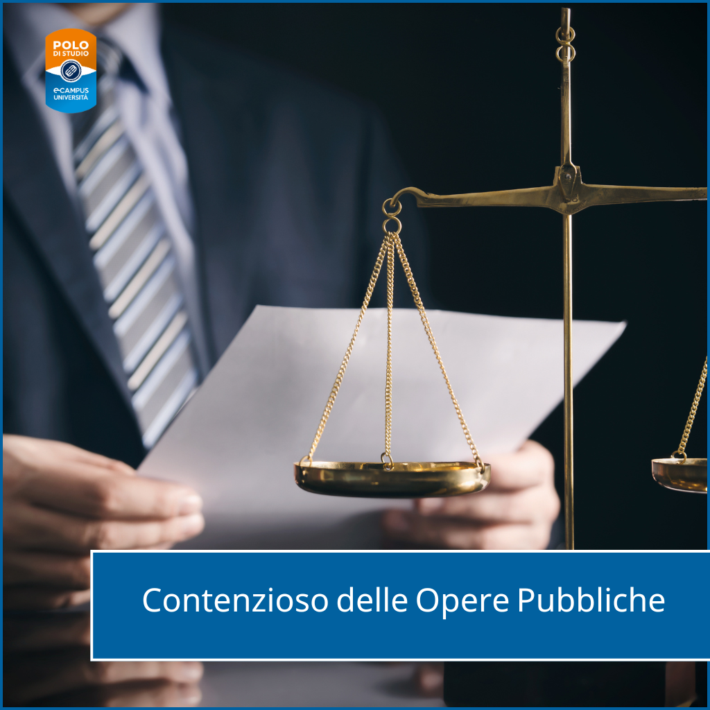 master ecampus contenzioso delle opere pubbliche